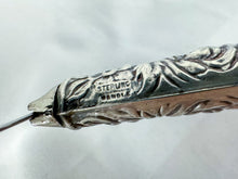 Load image into Gallery viewer, Vintage Sterling Silver Floral Pattern Handle Cake Cutter/Server
