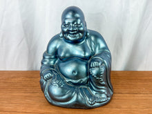 Load image into Gallery viewer, Vintage Blue Happy Buddha Figurine

