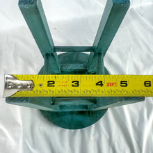 Load image into Gallery viewer, Vintage Hand-Painted Nautical Themed Stool
