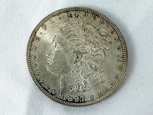 Load image into Gallery viewer, 1897 P Morgan Silver Dollar AU+
