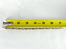 Load image into Gallery viewer, Vintage 7" Sterling Silver Bi-Tone Twist &amp; Box Double Chain Bracelet
