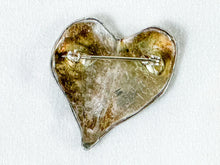 Load image into Gallery viewer, Vintage &quot;Remember Love and Heal&quot; Bandaged Heart Brooch
