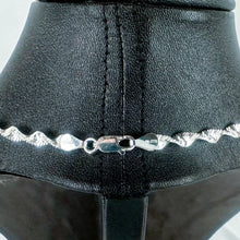 Load image into Gallery viewer, Vintage 18 inch Sterling Silver Twisted Herringbone Chain Necklace
