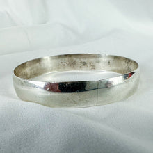 Load image into Gallery viewer, Vintage Native American &quot;Tahe&quot; Stamped Solid Sterling Silver Bangle Bracelet
