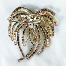Load image into Gallery viewer, Vintage Faux Diamond Abstract Firework Brooch
