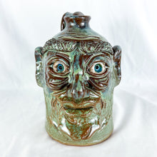 Load image into Gallery viewer, Signed Savannah S Craven Face Jug with COA 42506
