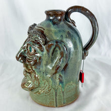 Load image into Gallery viewer, Signed Savannah S Craven Face Jug with COA 42506
