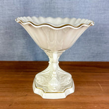 Load image into Gallery viewer, Vintage Lenox Made in USA Porcelain Dolphin Pedestal Bowl
