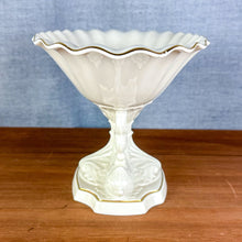 Load image into Gallery viewer, Vintage Lenox Made in USA Porcelain Dolphin Pedestal Bowl
