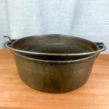 Load image into Gallery viewer, Vintage Cast-Iron 5-Quart Bucket Style Handle Cooking Pot
