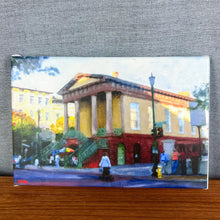 Load image into Gallery viewer, Print on Canvas of Charleston City Market Entrance Painting
