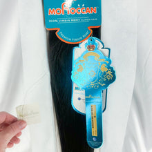 Load image into Gallery viewer, New-In-Box (NIB) MoRoccan 100% Virgin Remy Human Hair Extensions in Style YAKY WVG 14&quot;, Color 1B
