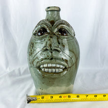 Load image into Gallery viewer, Signed Kovack &quot;Gary Voss&quot; Ugly Face Jug
