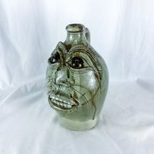 Load image into Gallery viewer, Signed Kovack &quot;Gary Voss&quot; Ugly Face Jug
