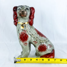 Load image into Gallery viewer, Vintage King Charles Spaniel Staffordshire Dog Figurine
