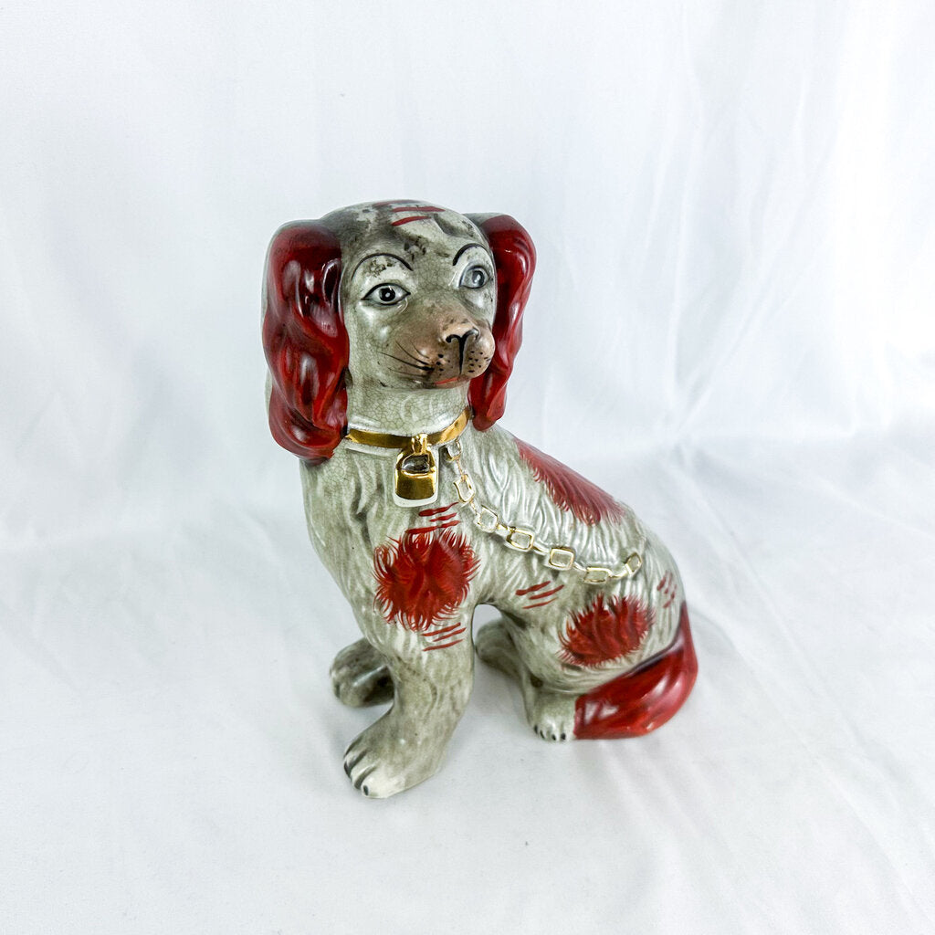 Vintage King Charles Spaniel Staffordshire Dog Figurine