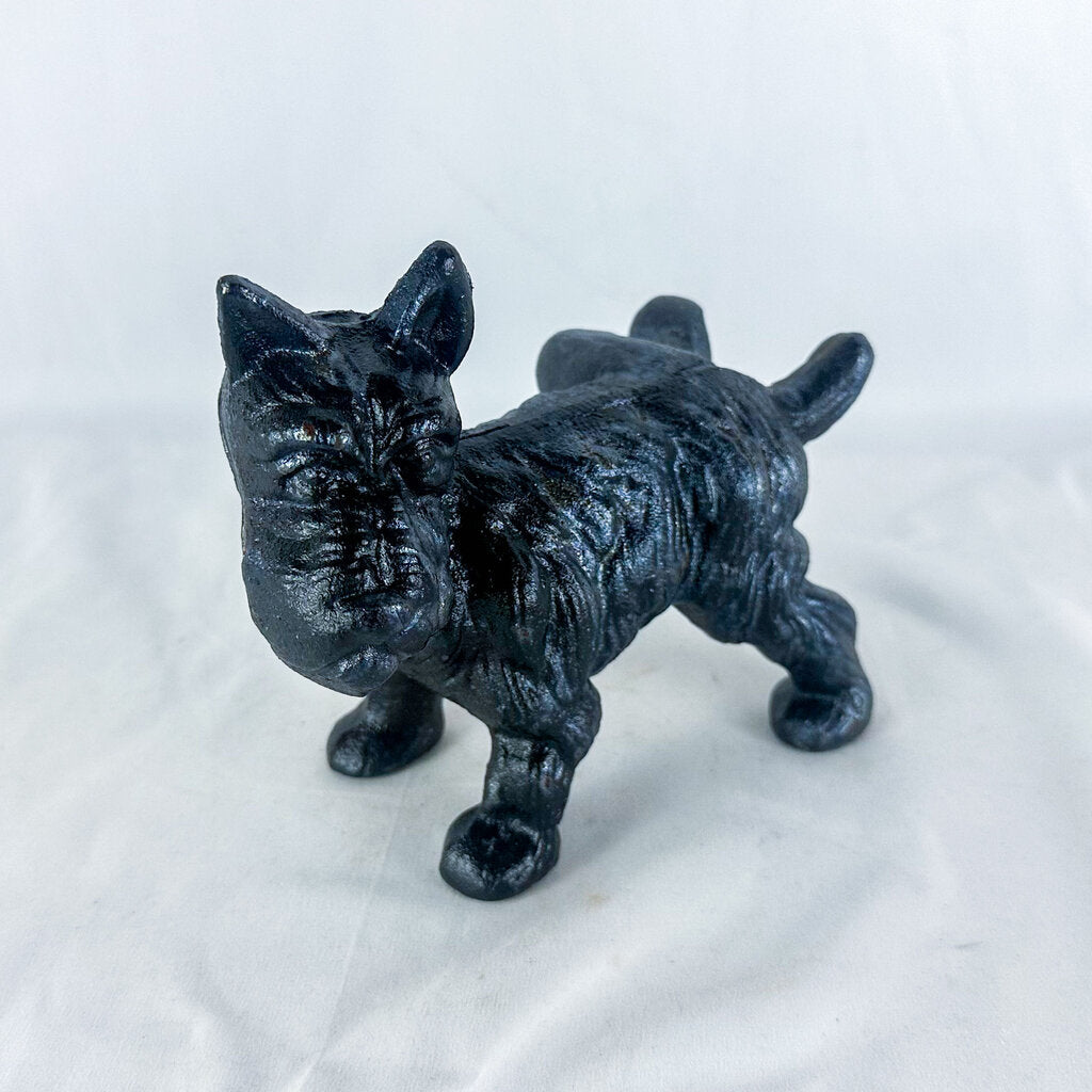 Vintage Cast Iron Scottish Terrier Door Stopper