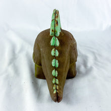 Load image into Gallery viewer, Vintage Cast Iron Stegosaurus Dinosaur Bank
