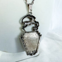 Load image into Gallery viewer, Vintage Sterling Silver Italian Chain, Israeli Pendant Necklace
