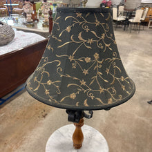 Load image into Gallery viewer, Side Table With Lamp, Cast Iron &amp; Marble
