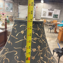 Load image into Gallery viewer, Side Table With Lamp, Cast Iron &amp; Marble
