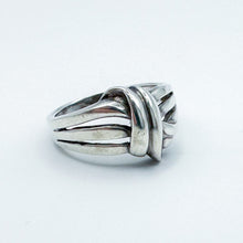 Load image into Gallery viewer, Vintage Sterling Silver Knot Ring, Size 8.75
