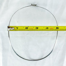 Load image into Gallery viewer, Vintage Sterling Silver Hook &amp; Loop Narrow Band Choker Necklace
