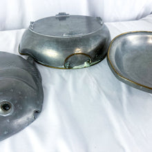 Load image into Gallery viewer, Vintage 3-Piece Pewter Fish Dish
