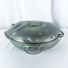 Load image into Gallery viewer, Vintage 3-Piece Pewter Fish Dish
