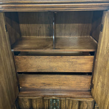 Load image into Gallery viewer, Vintage Highboy Dresser with Two over Two Drawers with Top Doors
