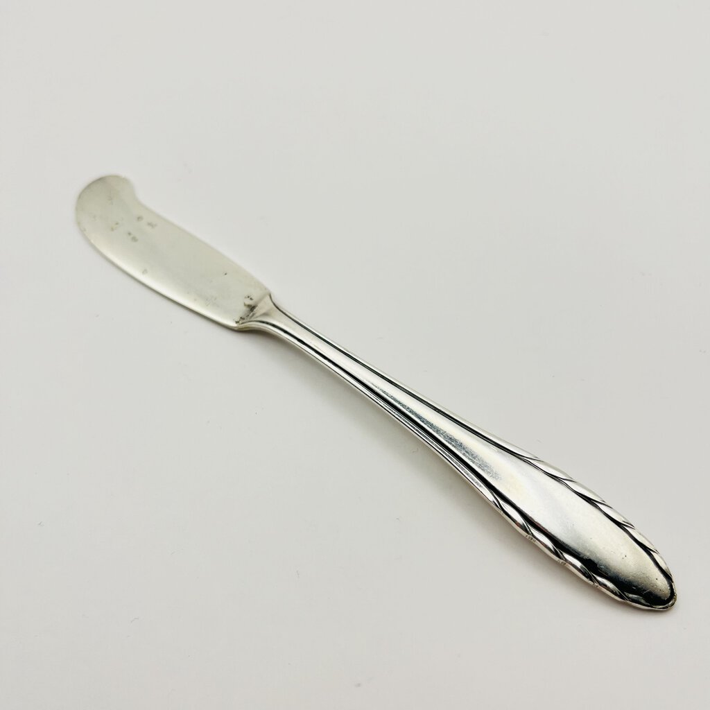 Butter Spreader, Gorham Sterling, 1940s Lyric, 5.75 inches