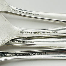 Load image into Gallery viewer, 5 Piece Dinner Size Setting, Gorham Sterling, 1941-1942 Camellia

