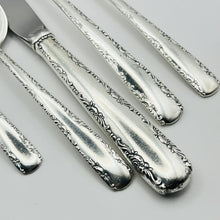 Load image into Gallery viewer, 5 Piece Dinner Size Setting, Gorham Sterling, 1941-1942 Camellia
