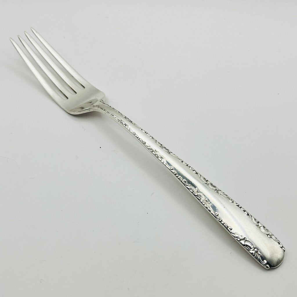 Fork 7 7/8, Gorham Sterling, 1941-1942 Camellia