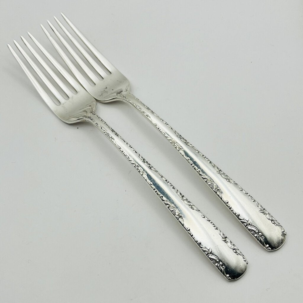 Fork 7 1/4, Gorham Sterling, 1941-1942 Camellia