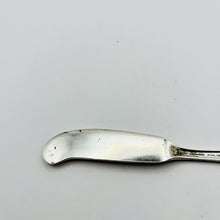 Load image into Gallery viewer, Butter Spreader 5 3/4, Gorham Sterling, 1941-1942 Camellia
