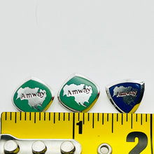 Load image into Gallery viewer, Set of three Amway Pins, enameled Metal
