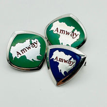 Load image into Gallery viewer, Set of three Amway Pins, enameled Metal
