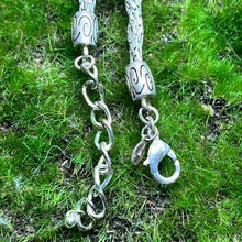 Load image into Gallery viewer, Necklace, Silver Plated, Premier Designs, Four Strand Variable Length, 18-20 inch
