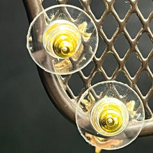 Load image into Gallery viewer, Earrings, 14K Yellow Gold, Diamonds, Heart Shaped, Backs Not Gold
