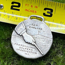 Load image into Gallery viewer, Watch Fob, Sterling Silver, Professional Golfer&#39;s Org, Maurice Kearney
