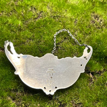 Load image into Gallery viewer, Decanter Tag, Sterling Silver, 1887 Gorham, Brandy
