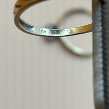 Load image into Gallery viewer, Ring, 10K Yellow Gold, Engagement Set, 3 mm Diamond, size 7 1/4

