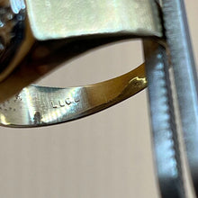 Load image into Gallery viewer, Ring, 10K Yellow Gold, 7 1.5 mm Diamonds, size 9
