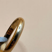 Load image into Gallery viewer, Ring, 14K Yellow Gold, Simple Band, Size 8 3/4

