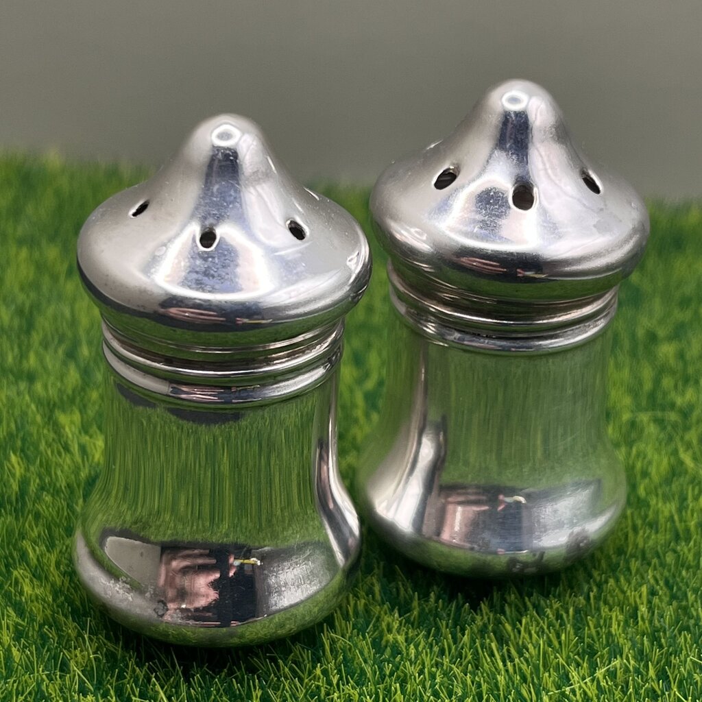 Salt and Pepper, Sterling Silver, Vincent Lollo 1930-1950