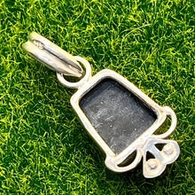 Load image into Gallery viewer, Pendant, Sterling Silver, Blue Goldstone
