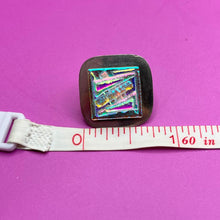 Load image into Gallery viewer, Earrings, Sterling Silver, Dichroic Glass
