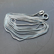 Load image into Gallery viewer, Necklace, Sterling Silver, Box Chain, 30in
