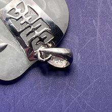 Load image into Gallery viewer, Pendant, Sterling Silver, Jade, Elephant
